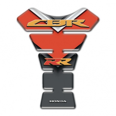 Honda Tank Protector Orange Grey Colors Base CBR RR edition 