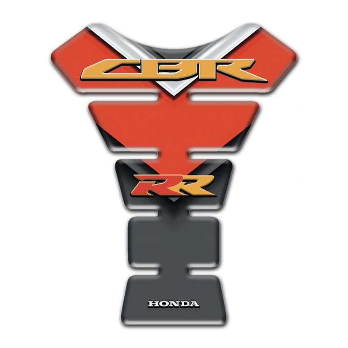 Honda Tank Protector Orange Grey Colors Base CBR RR edition 