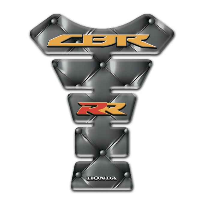 Honda Tank Fuse Grey Leather Effect RR Style 