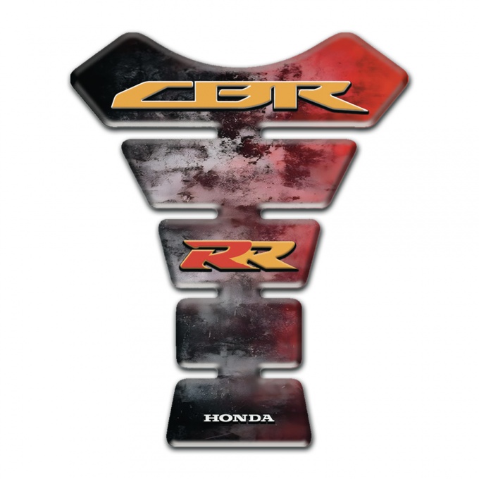 Honda Tank Pad Motorbike Mixed Colors Design Cbr RR Logo Style 