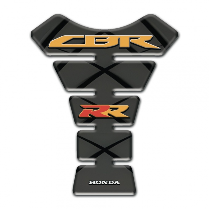 Honda Tank Guard Pads dark Design CBR RR logo 