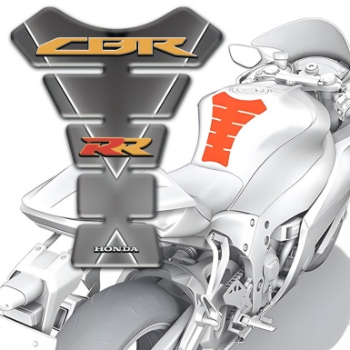 Honda Tank Fuse Gray Base Print CBR RR logo 
