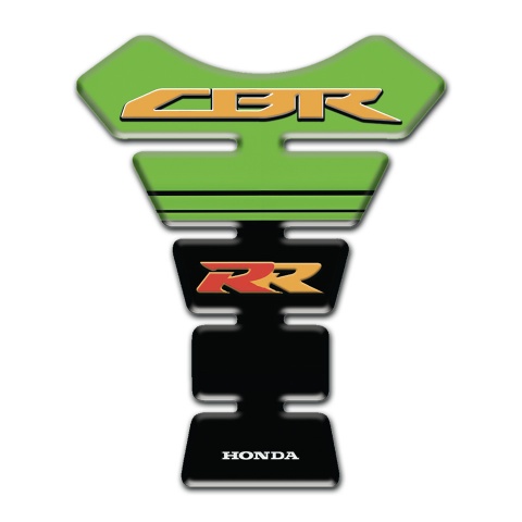 Honda Tank Fuse Fresh Green with Black base CBR RR logo 