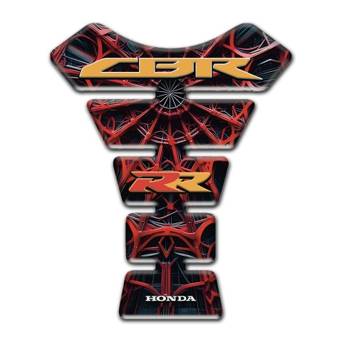 Honda Tank Protector 3D Spider Web Style CBR RR edition 