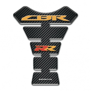 Honda Tank Guard Pads dark Carbon Style Base CBr RR logo 