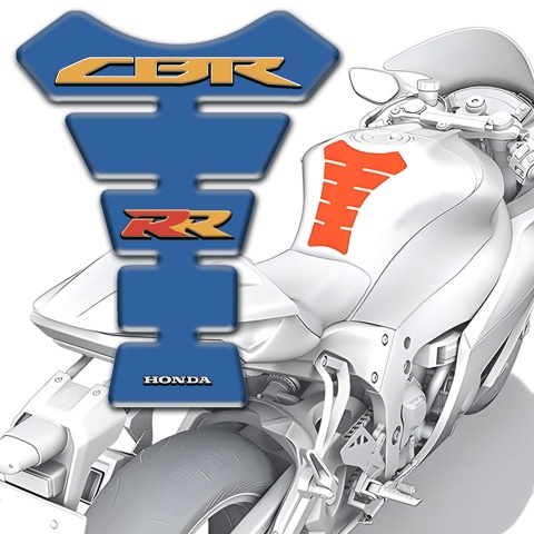Honda Tank Pad Protector Blue print CBR RR Edition 