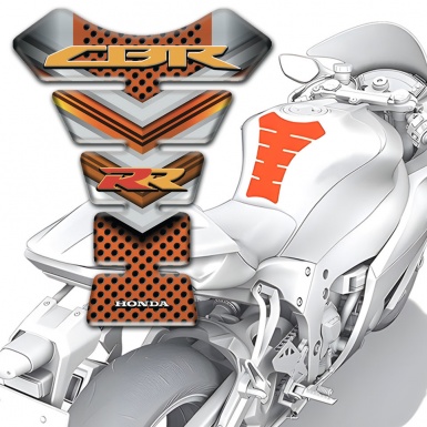 Honda Tank Guard Pads High-Quality  Copper Style CBR RR Design 