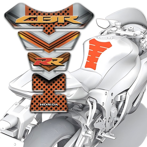 Honda Tank Guard Pads High-Quality  Copper Style CBR RR Design 