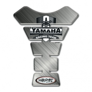Yamaha Tank Guard Pads Matte Grey Design 