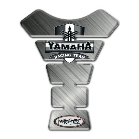 Yamaha Tank Guard Pads Matte Grey Design 