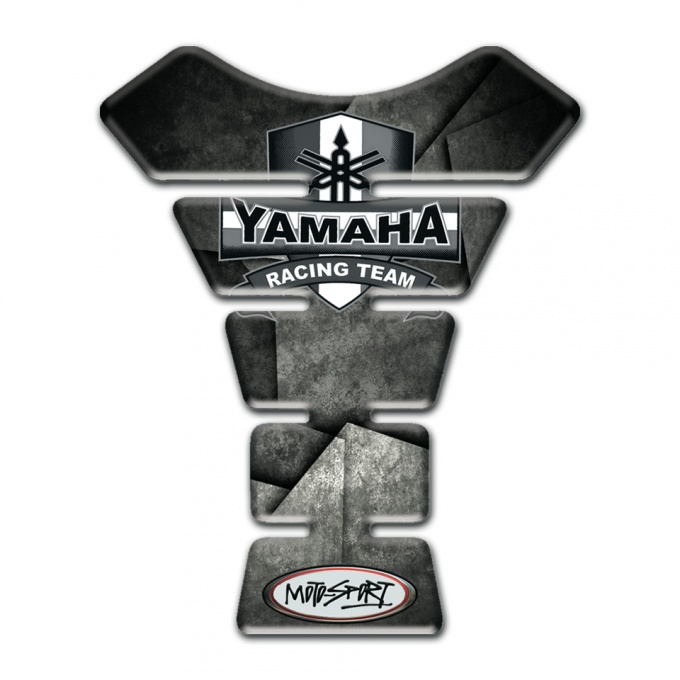 Yamaha Tank Pad Protector Mixed Dark Colors Design 
