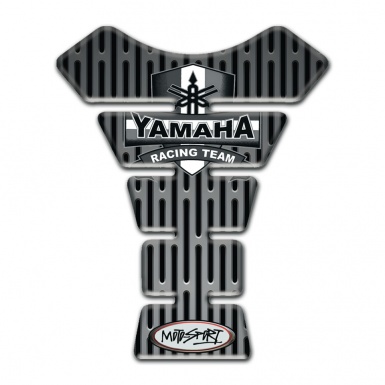 Yamaha Tank Protector Grey Ornament Design 