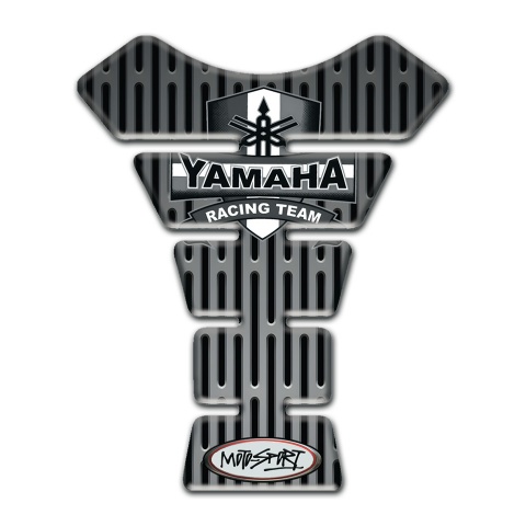 Yamaha Tank Protector Grey Ornament Design 