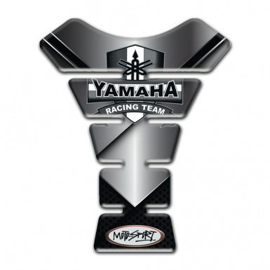 Yamaha Tank Pad Motorbike Metal effect base Style 