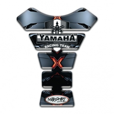Yamaha Tank Pad Motorbike Torn Effect Base Moto Sport Style 