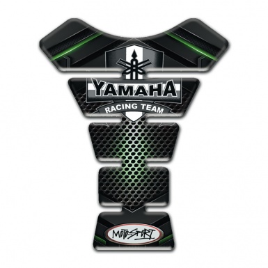 Yamaha Tank Guard Pads Green Shadow Style 