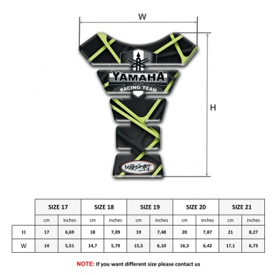 Yamaha Tank Pad Motorbike High End Edition 