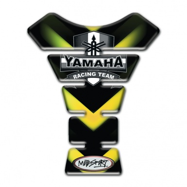 Yamaha Tank Fuse Yellow Green V Shape Lights Design 