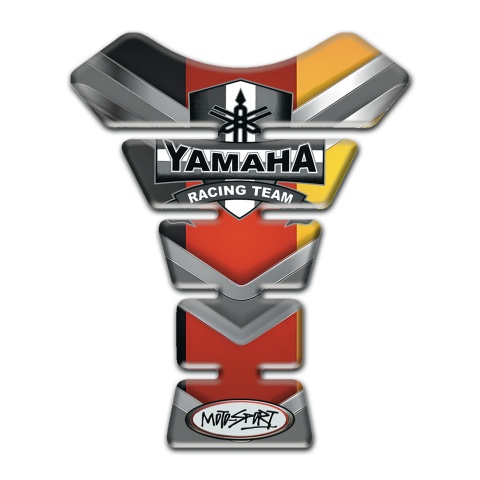Yamaha Tank Pad Motorbike Multicolored Base Design Racing Team Style 
