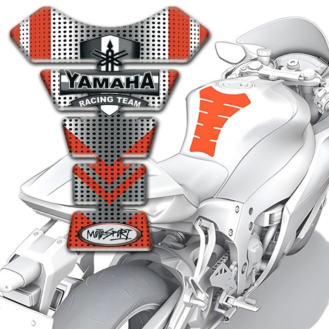 Yamaha Tank Guard Pads High-Quality Model Racing Team Logo 
