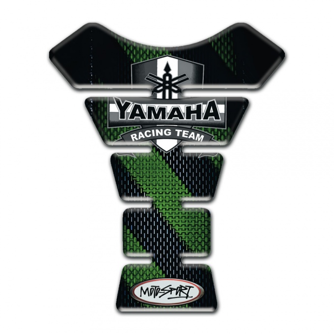Yamaha Tank Protector Diagonal Green Band Edition 
