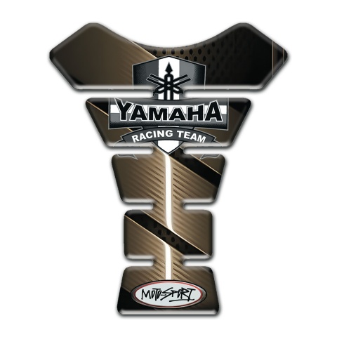 Yamaha Tank Pad Motorbike Bronze Motif Design 