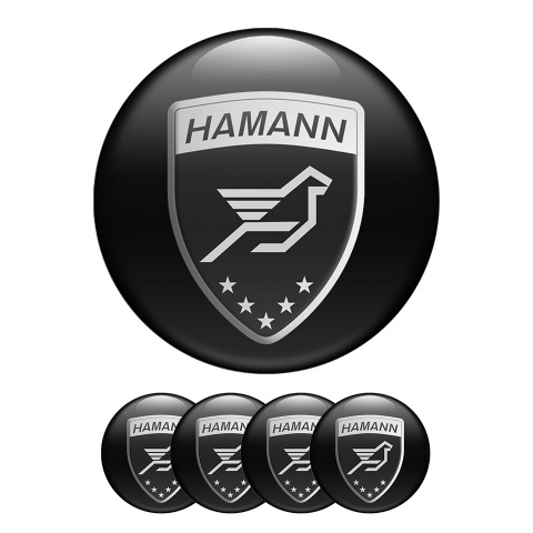 BMW Hamann Center Hub Dome Stickers Modern Badge