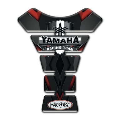 Yamaha Tank Pad Motorbike dark Background Racing Team Logo 