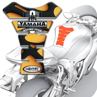 Yamaha Tank Guard Pads Anti Slip Sticker Unigue Edition
