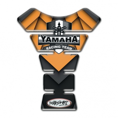 Yamaha Tank Fuse Motorcycle Silicone Sticker Racing Team Style 