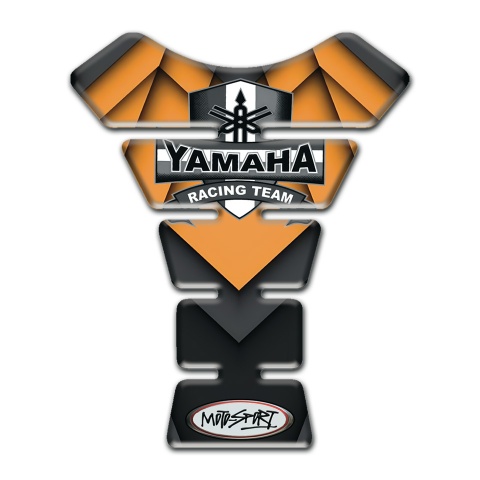 Yamaha Tank Fuse Motorcycle Silicone Sticker Racing Team Style 