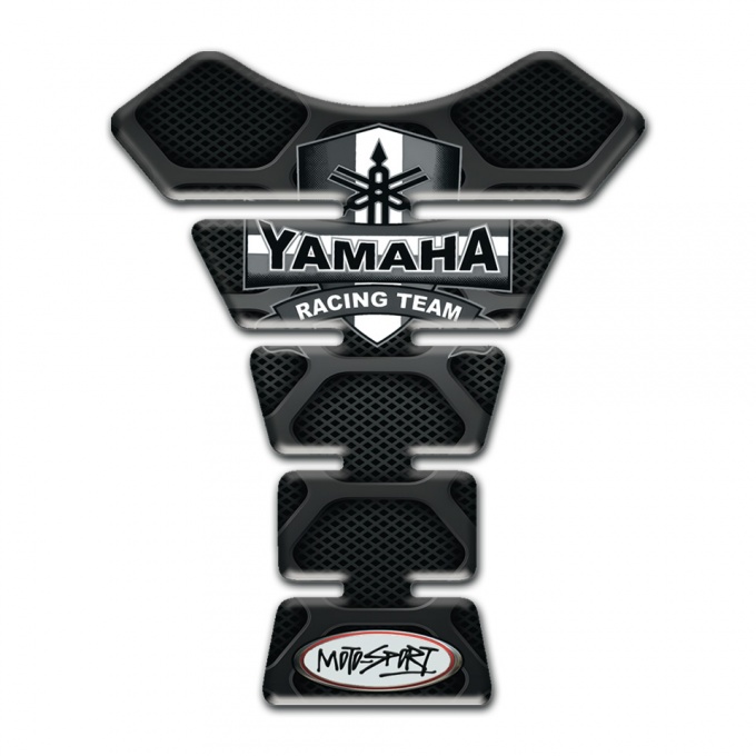 Yamaha Tank Pad Motorbike High End Dark Design 
