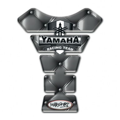 Yamaha Tank Fuse Gray Leather Effect Design 