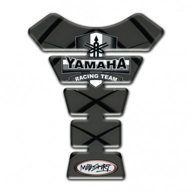 Yamaha Tank Protector Clear dark base Design 