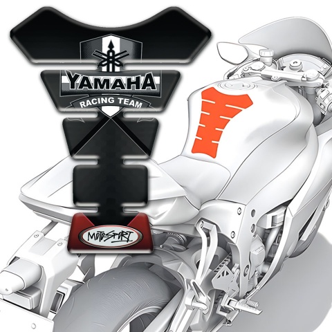 Yamaha Tank Guard Pads Racing Team Logo Moto Sport Version 