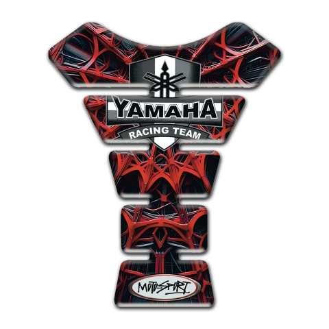 Yamaha Tank Fuse Red 3D spider web style 