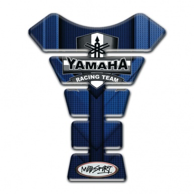 Yamaha Tank Pad Motorbike dark Blue Base Design 