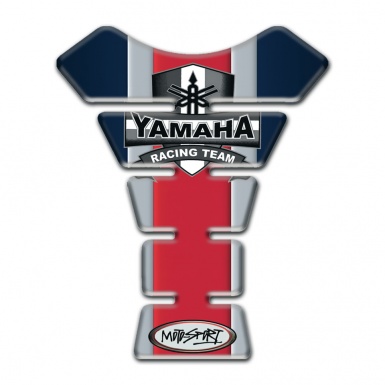 Yamaha Tank Pad Protector Vertical Red panel Design 