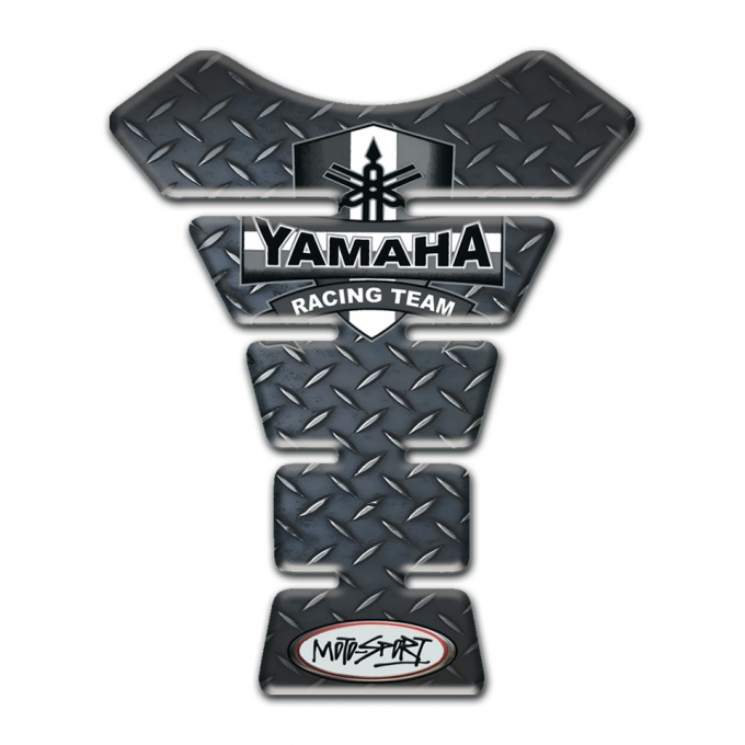 Yamaha Tank Pad Protector Rough Base Effect Moto Sport Style 
