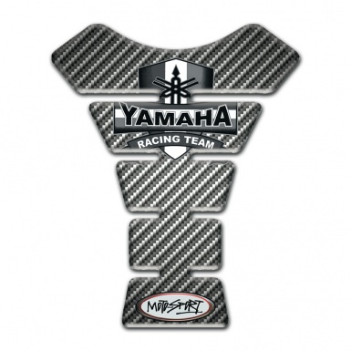 Yamaha Tank Pad Motorbike Classic Carbon Racing Team logo 