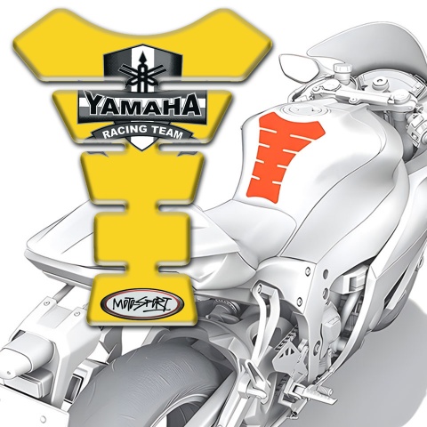 Yamaha Tank Fuse Yellow Design Moto Sport Style 