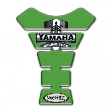 Yamaha Tank Pad Motorbike Green Design Moto Sport style 