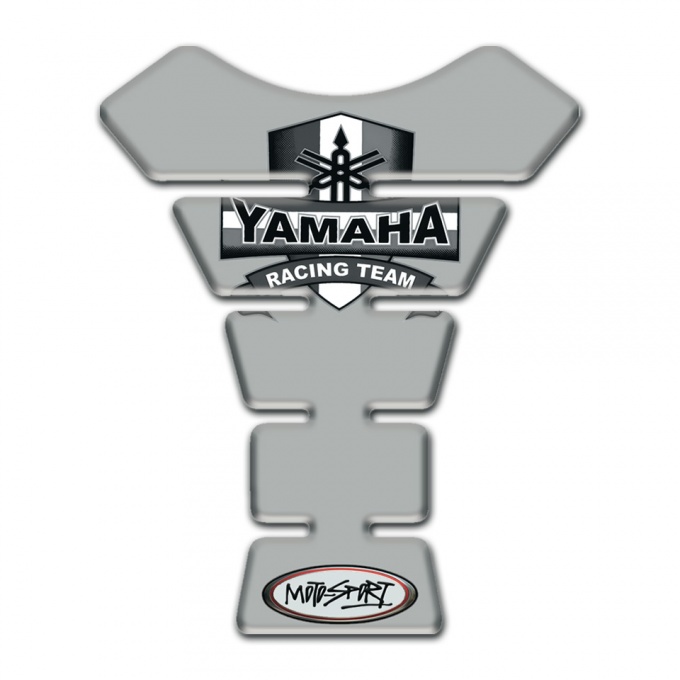 Yamaha Tank Protector Gray Design Moto Sport Style 