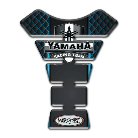 Yamaha Tank Protector Neon Mesh Motif Racing Team logo 
