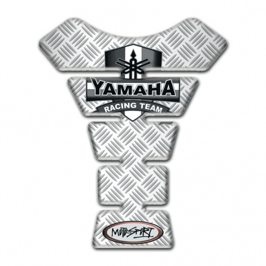 Yamaha Tank Pad Protector Crossed Patterns Design Moto Sport Style 