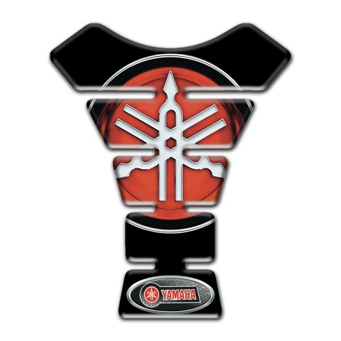 Yamaha Tank Protector Black Style Big Logo 