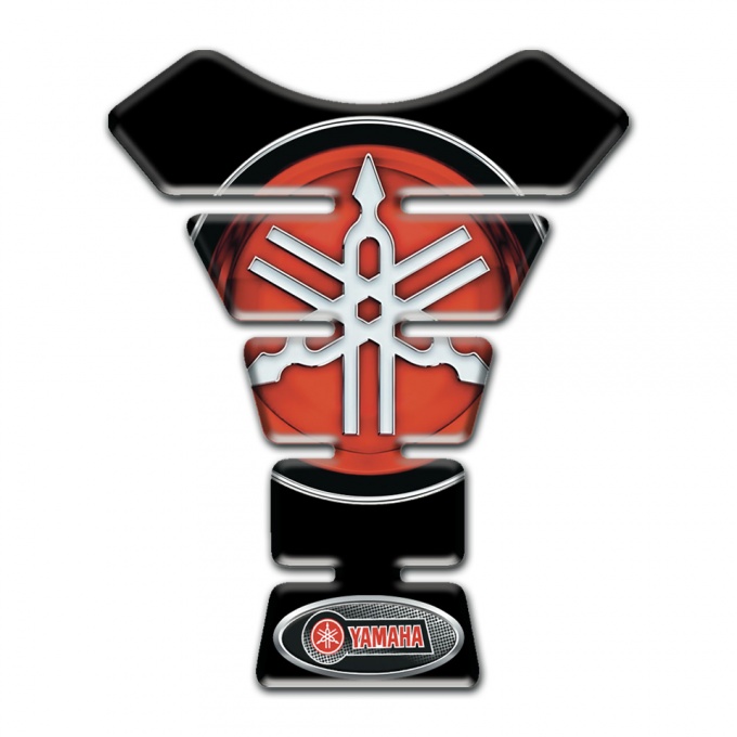 Yamaha Tank Protector Black Style Big Logo 
