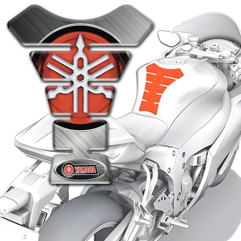 Yamaha  Tank Guard Pads Matte Base Big Logo 