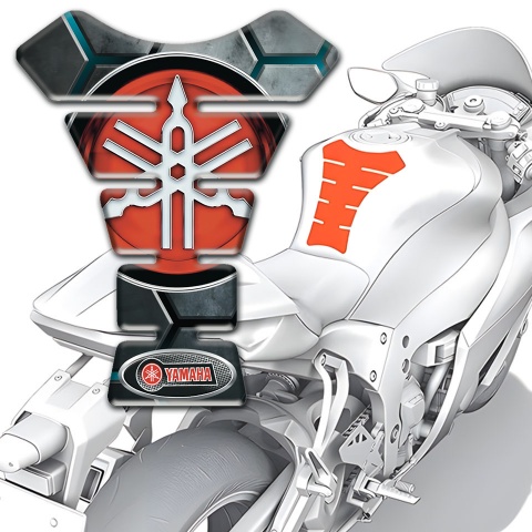 Yamaha Tank Pad Motorbike Unique Base Style Big Logo edition 