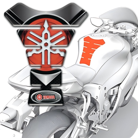 Yamaha Tank Protector Metal Detail Base Big Logo Style 